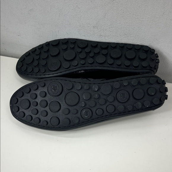 New Born Malena Patent Leather Loafers in Black Size 6.5 - Picture 7 of 7